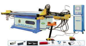 Cintreuse automatique de tuyaux en acier au carbone CNC avec booster